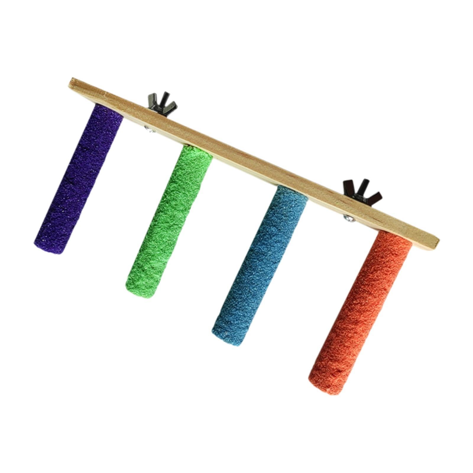balikha Parrot Cage Persch Treeding Climbing Pepper Capplate Accessories Window And Shower Toys for Wellensittich Cockatole Bluebirds 4 tier