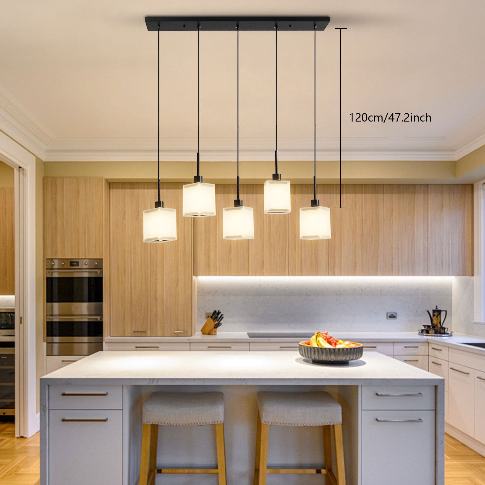 Modern 5-Light Ceiling Light Fixture Ceiling Mounted Light Indoor Ceiling Light