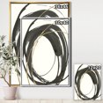 thumbnail image 2 of Gold Glamour Circle I - Posh & Luxe Framed Canvas, 2 of 3