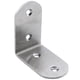 thumbnail image 5 of Código de ángulo de acero inoxidable 90 ° Soporte de ángulo recto Ángulo de hierro Soporte de triángulo tipo L Soporte de estante Conector de esquina de muebles, 5 of 5