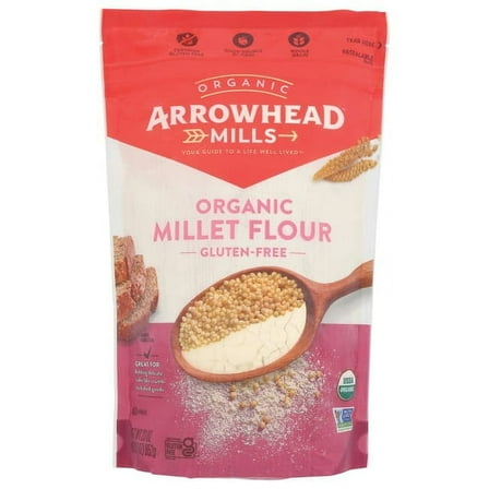 Arrowhead Mills Organic Millet Flour, 23 Oz