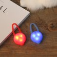 thumbnail image 2 of Luces de collar de perro, 5 piezas de luces LED para perros con clip con 3 modos de silicona impermeable para perros, mascotas, gatos, luces de seguridad intermitentes de colores para caminar al aire libre por la noche (baterías incluidas) Sailing Electrónica, 2 of 6