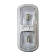 thumbnail image 1 of Arcon Lumière Intérieure - LED 20670 Lumière Intérieure - LED; Lumière de Plafond Double LED; Lentille Claire; Longueur 11 Pouces x Largeur 4-3/4 Pouces; Ampoule Blanc Lumineux; 12 Volts; Simple, 1 of 2