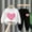 02-White, variant on DJskiyers Valentine's Day Sweatsuit for Boys Girls Love Heart Graphic Outfits Set Comfy Fashion Jogger Sets Crewneck Casual Sweatshirts and Jogger Sweatpants