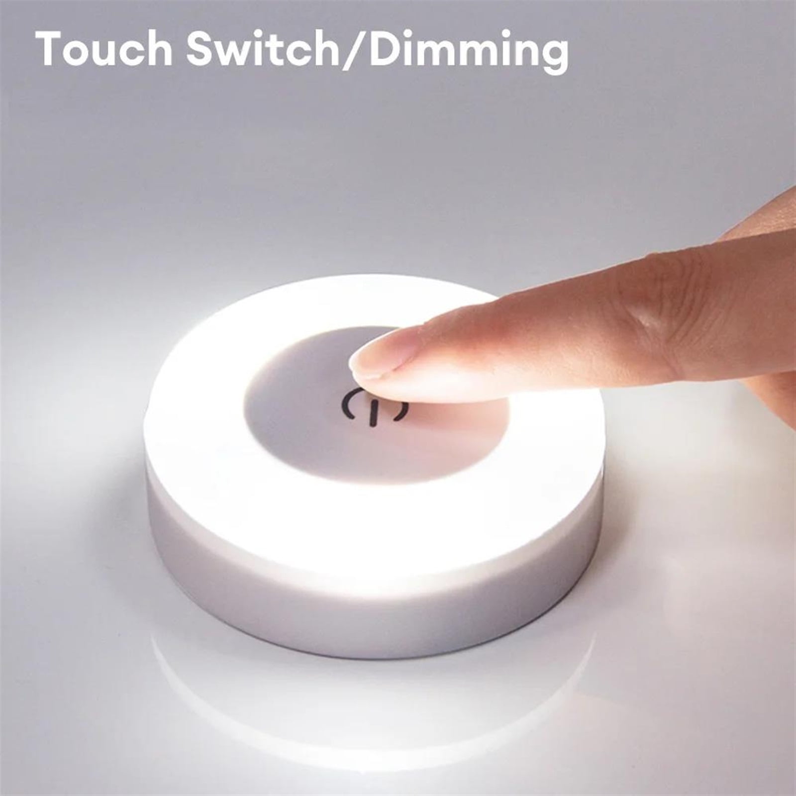 Touch Sensor Night Light Magnetic Rechargeable Dimmable Eye Protection Wall Lamp Baby Sleep BedsideCloset Light