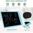 thumbnail image 4 of DAMAIE LCD Writing Tablet 9.8*6.8in Colorful Screen Pressure Sensitive Blue, 4 of 7