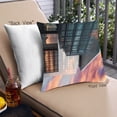 thumbnail image 1 of Ahgly Company Color Focus Color Gradient Coussin d'Extérieur, 18 Pouces par 18 Pouces, 1 of 6