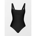 thumbnail image 4 of CUPSHE Women's Paneling Square Neck One Piece Swimsuit, 4 of 5
