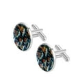 thumbnail image 2 of Christmas Stylish Men Cufflink for Dress Shirts, Made of Stainless Steel, for Formal Occasions, 2 of 6