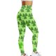 thumbnail image 3 of Gibobby Perros Camisas Pantalones de Yoga de cintura alta con estampado del Día de San Patricio para mujer, mallas, mallas de compresión, Yoga, correr, Fitness, mallas de cintura alta (Verde, S), 3 of 5