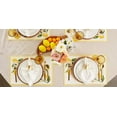 thumbnail image 3 of Collection de Table Lemon Bliss de Haute Qualité, Ensemble de Napperons 6 Pcs avec Fonctionnalité Supérieure. Ne Manque Pas!, 3 of 5