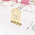 thumbnail image 5 of Miumaeov 20 Pcs Wedding Acrylic Table Numbers DIY Acrylic Wedding Table Numbers 1-20 for Centerpiece Wedding Reception Party Anniversary Event Decoration, 5 of 15