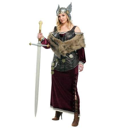 Women's Plus Sized Viking Goddess