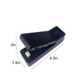 thumbnail image 3 of Sellador de Vacío Mini Sellador de Bolsa Usb Portátil de Carga Máquina de Sellado de Bolsa de Plástico con Imán para Aperitivos Almacenamiento de Alimentos Sellador de Bolsa de Viaje de Cocina Negro, 3 of 4