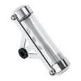 thumbnail image 1 of Tax Moto Secure Tube Disco impermeable Soporte cilíndrico Sello Plata, 1 of 2