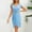Light Blue, variant on Njoeus Women's Summer V Neck Strappy Sleeve Bodycon Dress Ruched Wrap Wedding Guest Dresses for Women Sheath Casual Cocktail Party Work Dresses S-XXL