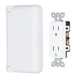 thumbnail image 6 of Weatherproof Outlet with Cover US Standard Power Socket Outdoor RV Electrical Receptacle 15A 125VAC, 6 of 7