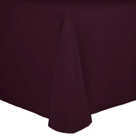 

Ultimate Textile Cotton-feel 108 x 132-Inch Rectangular Tablecloth Burgundy Dark Red