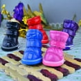 thumbnail image 6 of PATIO_PEACE_INC 4 Pcs/Sets Puppy Winter Snow Boots Casual Dog Shoes Pet Slip-resistant Waterproof Shoes Teddy Dog Shoe, 6 of 6