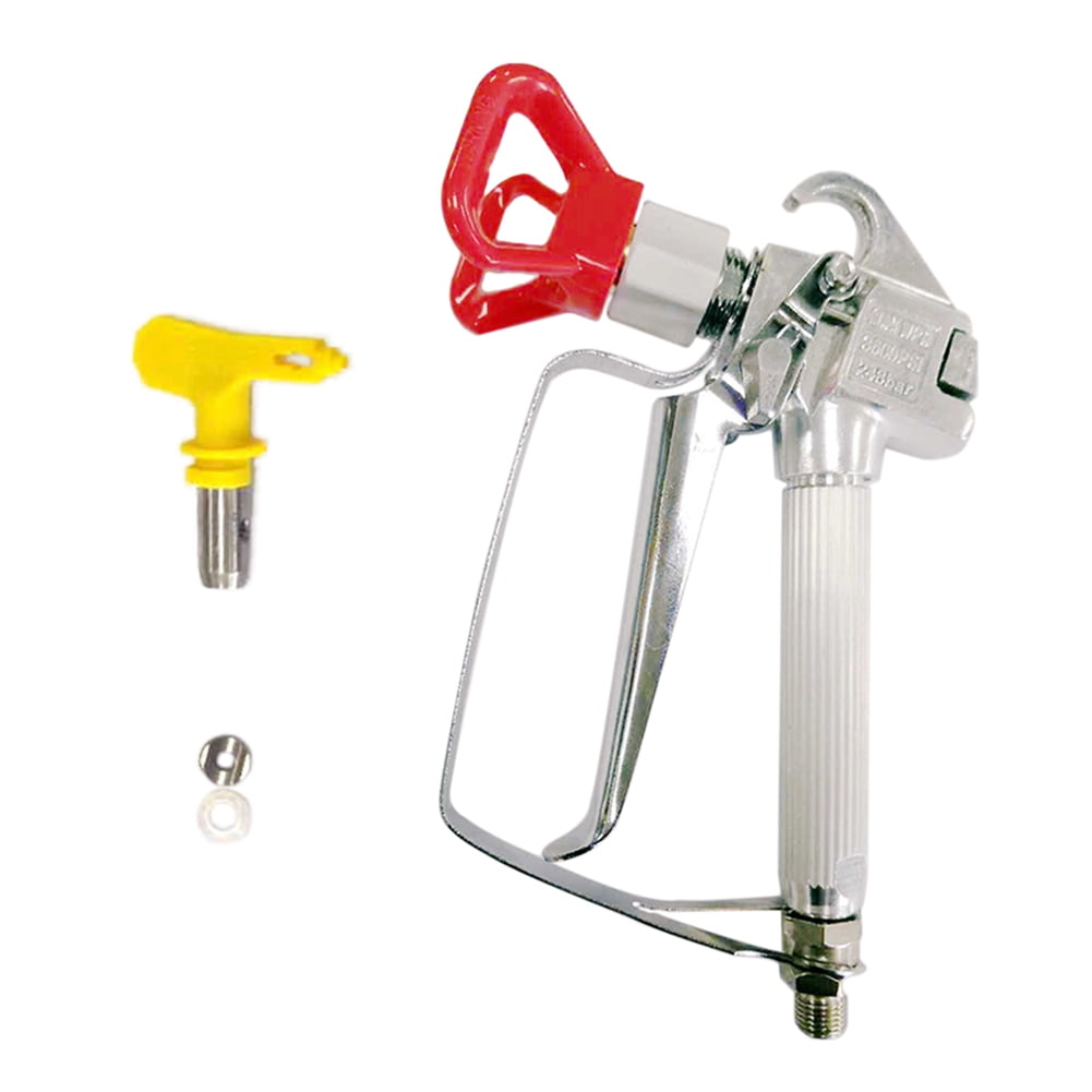 3600PSI Airless Paint Spray Gun w/Tip&Tip Guard For TItan Wagner Sprayers Nozzle 