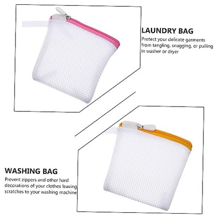 6pcs Laundry Bag Mesh Wash Bag Mini Washing Machine Underwear Washing Bag Wash Bags Protecting Wash Bag Foldable Wash Bag Laundry Pouch Travel Sandwich Mesh Laundry Mesh Bag Bra