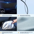 thumbnail image 3 of YSTIANN Car Sun Shade, Large Windshield Protector - UV Blocking Visor Extender for Summer, Essential Interior Car Accessories & Heat Reduction Shield WJ85-4719, 3 of 6