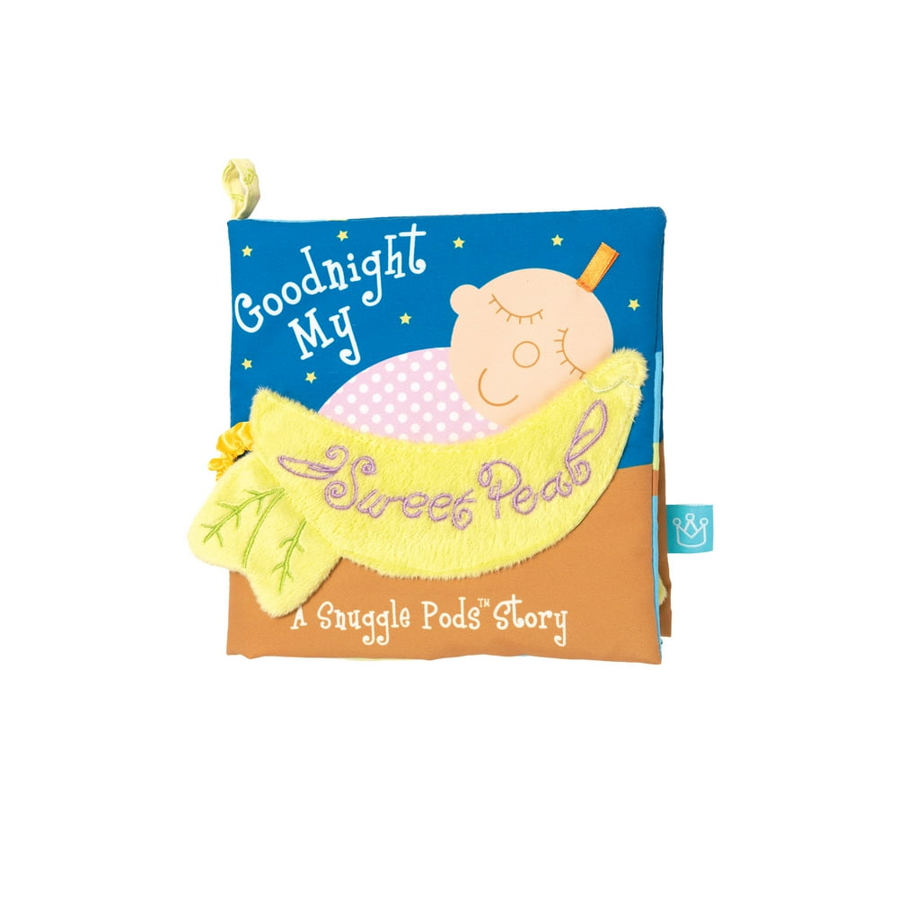 Manhattan Toy Snuggle Pods 'Goodnight My Sweet Pea' Soft Activity Book