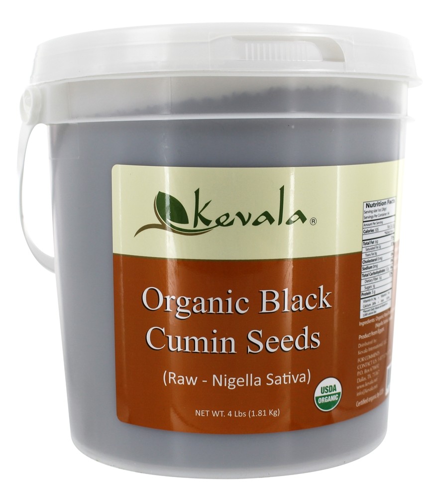 Kevala Organic Black Cumin Seeds 4 lbs.