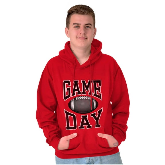 Football Tailgate Fan Game Day Hoodie Hooded Sweatshirt Men Brisco Brands S