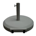 thumbnail image 5 of Sombrilla Center Pole 2.5 mts Khaki base incluida para jardin o playa, 5 of 5