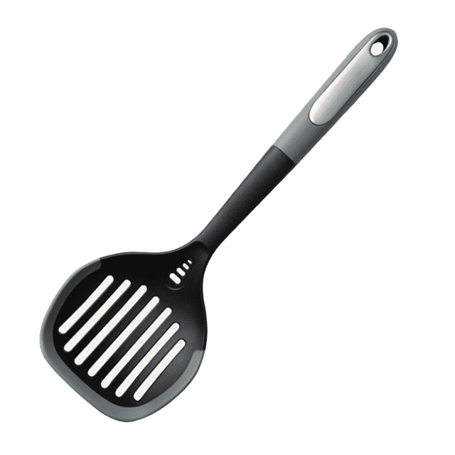 Sartén antiadherente para utensilios de cocina con raspador de silicona y nailon Adepaton CPB-US-PSF73-2