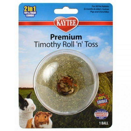 UPC: 0071859000787 | Kaytee Premium Timothy Roll n Toss – 1 Count