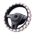 thumbnail image 4 of Naloa Cute Poodle Dog Elastic Steering Wheel Cover, Auto Steering Wheel Cover – 15 Inch , Comfortable Grip, Fit Suvs,Vans Cars,Trucks, 4 of 8