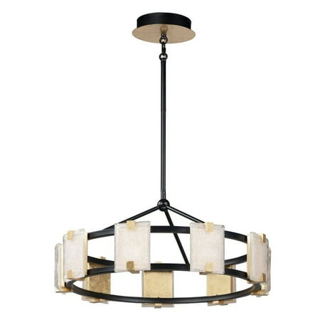39535CYBKGL-Maxim Lighting-Radiant-54W 9 LED Chandelier-26.75 Inches wide by 12.25 inches high