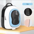 thumbnail image 3 of Sac à Dos pour Chat Respirant Léger Protection Grande Capacité Capsule Spatiale Transparente Sac à Dos de Transport pour Chat Portable Extérieur Bandoulière Épaissie, 3 of 4