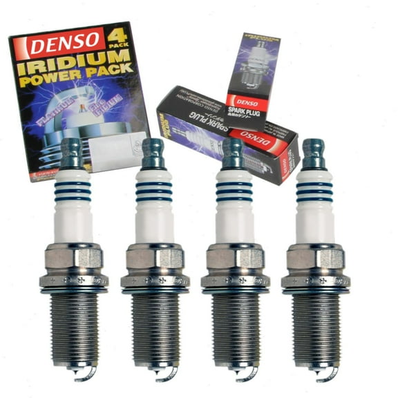 4 pc DENSO Iridium Power Spark Plugs compatible with Toyota Tacoma 2.7L L4 2005-2016