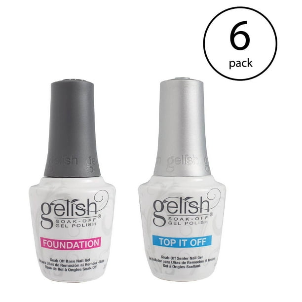 Gelish Dynamic Duo Foundation Base & Top It Off Sealer Gel Nail Polish