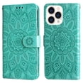 thumbnail image 1 of Funda tipo cartera GANGXUN para iPhone 14 Pro Max , diseño girasol, cuero PU, soporte, cierre magnético, tarjetero, 1 of 5
