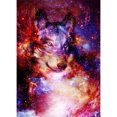 thumbnail image 1 of Diamond Painting (DE5623) Star Wolf 5D DIY Square Mosaic Beadworks (b3569) 40x50cm FLhrweasw Nuevo, 1 of 1