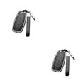 thumbnail image 3 of sweethay Aleación de zinc Car Key Fob Decorativo Elegante Vehículo automotriz Control remoto Case Shell Guard Protector Accesorios Type7 NO7, 3 of 6