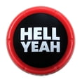 thumbnail image 3 of Talkie Toys Products Botón Hell Yeah - 8 dichos divertidos Hell Yeah - Divertido juguete parlante para juegos Trivia Alivio del estrés Humor de oficina y más, 3 of 5