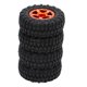 thumbnail image 2 of Ruedas y neumáticos de coche RC para Axial SCX24 modelo 1/24 accesorios de actualización de coche de Control remoto naranja, 2 of 10