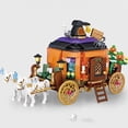 thumbnail image 1 of Create Spooky Fun With Halloween Pumpkin Car & White Horse Mini Building Blocks!, Halloween/Thanksgiving Day/Christmas Gift, 1 of 5