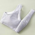 thumbnail image 7 of Lenocharm Bra, Posy Bra - Comfortable Front Button Wireless ShapingBra, Full Coverage Breathable CottonBra（Green,XX-Large）, 7 of 7
