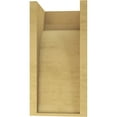 thumbnail image 4 of 8"W x 8"D x 16"H Wide Legacy Rough Cedar Woodgrain TimberThane Corbel, Primed Tan, 4 of 6