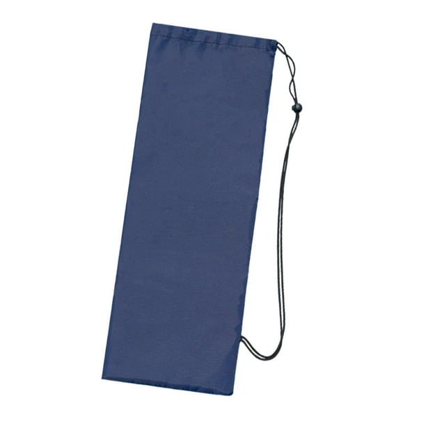 Bolsa para raqueta de bádminton, bolsa de transporte y almacenamiento para raqueta de tenis en el gimnasio. Azul oscuro 78x23cm