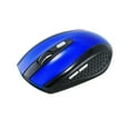 thumbnail image 3 of Inteprter Ratón inalámbrico de 1600DPI para ordenador, receptor USB óptico de 2,4G, ratón programable ergonómico para jugadores de PC y portátiles Juegos de teclado y mouse para computadora azul, 3 of 6