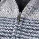 thumbnail image 4 of Suéter acolchado de terciopelo a juego de colores para hombre de otoño e invierno, abrigo de hombre de talla grande, cárdigan con capucha, 4 of 6