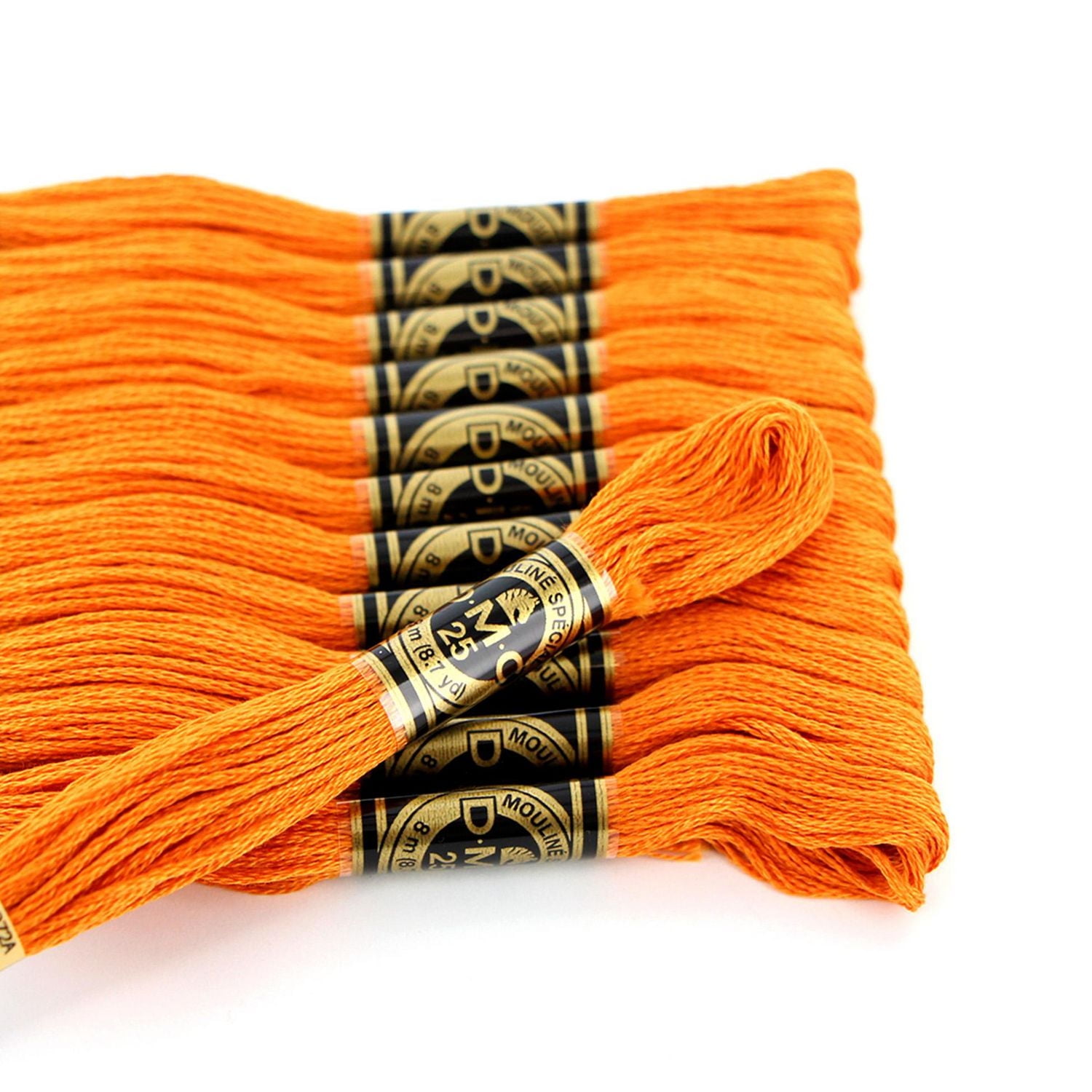 Fil à broder en coton DMC à 6 brins 8m – Bleu 6 Brins