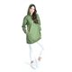 thumbnail image 4 of Sudadera larga con capucha Roman Fashion /Juvenil, 2800 (Verde militar) verde M, 4 of 5